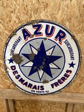 Ancienne plaque emaillee d'occasion  Courcelles-Chaussy