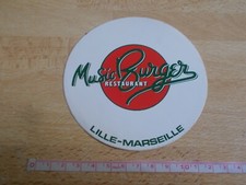 Autocollant music burger d'occasion  Toulon-