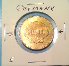 Usado, Token de erro da Alemanha SHELL. Linhas na SHELL. comprar usado  Enviando para Brazil