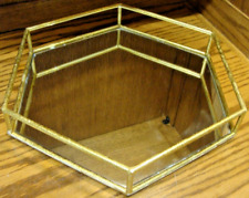 Hexagon mirrored gold for sale  Lebanon