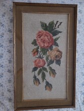 Quadro vintage ricamato usato  Rimini