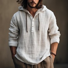 Men cotton linen for sale  USA
