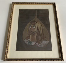 Dipinto gesù foglia usato  Russi