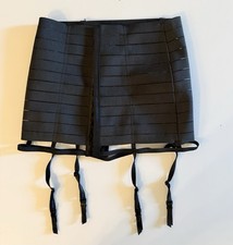 Cinto Tres Sexy Oh La La Cheri Preto Elástico Cintura Liga Tamanho M comprar usado  Enviando para Brazil