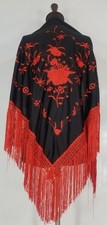 Vintage floral embroidered for sale  UK