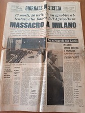 Giornale sicilia dicembre usato  Trappeto