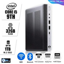 HP Mini Computador Desktop PC i5 8TH/9TH, Até 32GB RAM 1TB SSD, Windows 11, Wi-Fi BT comprar usado  Enviando para Brazil