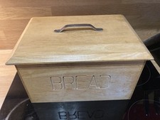 Wooden bread bin for sale  CARNOUSTIE