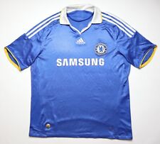 CHELSEA 2008/2009 CAMISA DE FUTEBOL EM CASA CAMISA DE FUTEBOL ADIDAS KIT TOP ADULTO MASCULINO L comprar usado  Enviando para Brazil