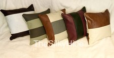 Leather cushions scatter for sale  READING
