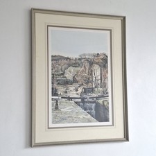 Large original watercolor for sale  BURNLEY