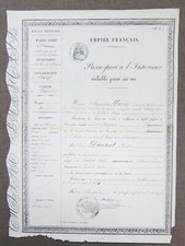 1859 french empire d'occasion  Expédié en Belgium