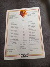 Sjf cup watford for sale  KIDDERMINSTER