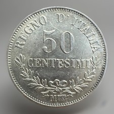 Centesimi 1863 valore usato  Omegna