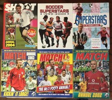 Football annuals books for sale  WESTHILL