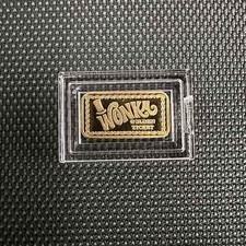 "WONKA GOLDEN TICKET" 1 Grama 999 Barra de Prata em Cápsula - Placa de Ouro 24k comprar usado  Enviando para Brazil