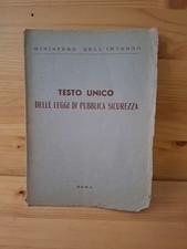 Testo unico delle usato  Roma