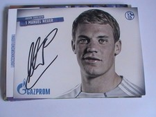 Autogramm manuel neuer gebraucht kaufen  Stade