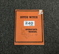 Ditch witch r40 for sale  Fairfield