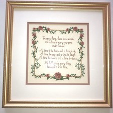 Framed cross stitch for sale  Rolling Meadows