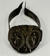 Distintivo medalhão antigo de bicicleta Saint Christopher Protect Us da década de 1930, usado comprar usado Distintivo medalhão antigo de bicicleta Saint Christopher Protect Us da década de 1930, usado comprar usado  Enviando para Brazil