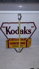 Vintage kodak sign for sale  BIRMINGHAM