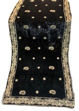 Velvet shawl designer for sale  LONDON