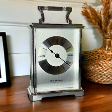 Silver carriage clock for sale  BLACKPOOL