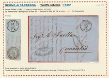 francobolli regno 1861 usato  Cardedu