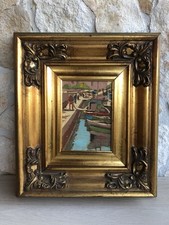 Quadro pescatori porto usato  Calvizzano