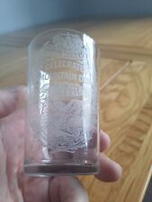 Antique etched advertising for sale  WORTHING