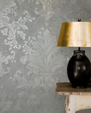 Tapete Silber Grau Barrock Ornament Made in Germany 10,05m x 0,53m (2,62 €/qm), usado comprar usado  Enviando para Brazil