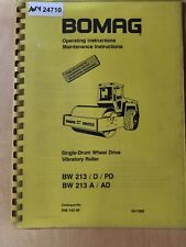 Bomag bw213 bw213a for sale  Womelsdorf