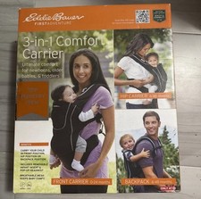 Porta-bebês Eddie Bauer conforto 3 em 1 preto    comprar usado  Enviando para Brazil