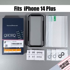 Protectores de Pantalla para iPhone 14 Plus - 3x HD Vidrio Transparente con Guía de Marco de Alineación segunda mano  Embacar hacia Mexico