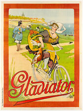 Affiche originale cycles d'occasion  Saint-Ouen