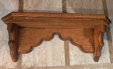 Vtg solid oak for sale  Cedar Bluff