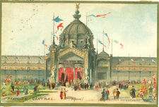 Chromo 1889 exposition d'occasion  Expédié en Belgium