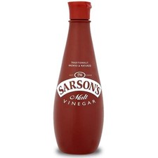 Usado, Garrafa plástica de vinagre de malte Sarson's 300 ml comprar usado  Enviando para Brazil