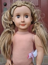 Boneca Battat Our Generation 2019 H18000-02 cabelo loiro sujo e olhos castanhos 18" comprar usado  Enviando para Brazil