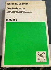 Orationis ratio anton usato  Benevento