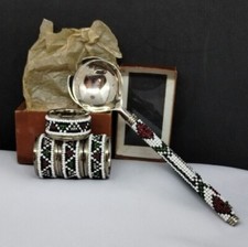 Vtg beaded serving for sale  Eagle Lake