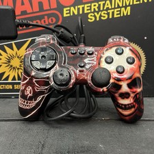 Controle Powerwave PS2 Playstation 2 design caveira LIMPO E TESTADO POSTAGEM GRATUITA, usado comprar usado  Enviando para Brazil