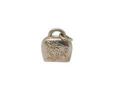 Pingente Berloque de Prata Esterlina Edelweiss Cowbell Vintage c1970 comprar usado  Enviando para Brazil