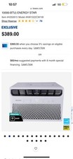 Window hisense 10000 for sale  Twin Falls