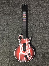 Controle sem fio Gibson Les Paul Guitar Hero Aerosmith XBOX 360 octano vermelho  comprar usado  Enviando para Brazil