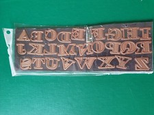 Alphabet cutting dies for sale  EYE