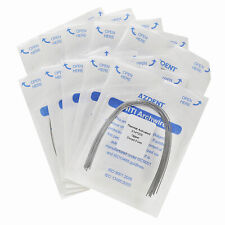 10 peças/pacote fio dental Ortho Niti arco ativado termicamente todos os tamanhos retangular  comprar usado  Enviando para Brazil