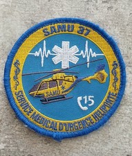 FRANÇA - SAMU 37 HEMS Life Flight helicóptero de resgate aéreo aeromédico SAR Patch comprar usado  Enviando para Brazil