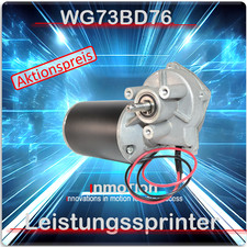 -WG73BD76-M8-12V Getriebemotor Universal 60U/min, 100W, M8 Welle, comprar usado  Enviando para Brazil